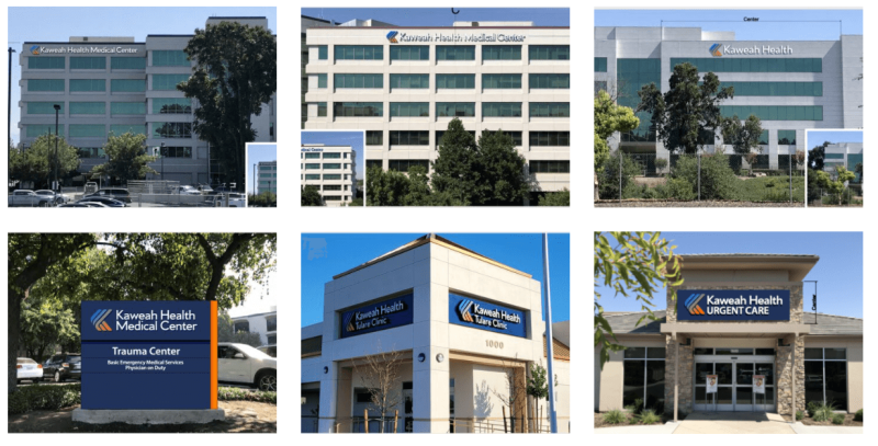 Kaweah Health signage 1